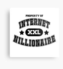 Internet Nillionaire Metal Print