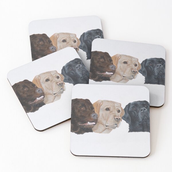 Item preview, labrador retriever three colour designed and sold by Michelle  Oude Avenhuis.
