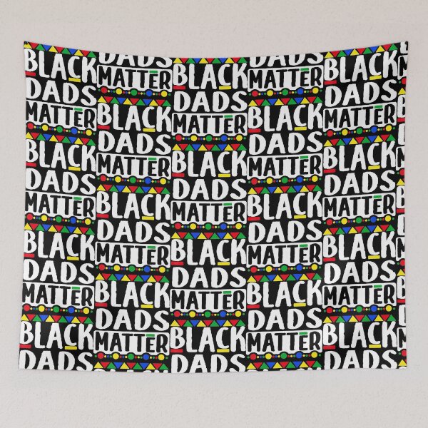 Item preview, Black Dads Matter Shirt for Men designed and sold by YesYallApparel.