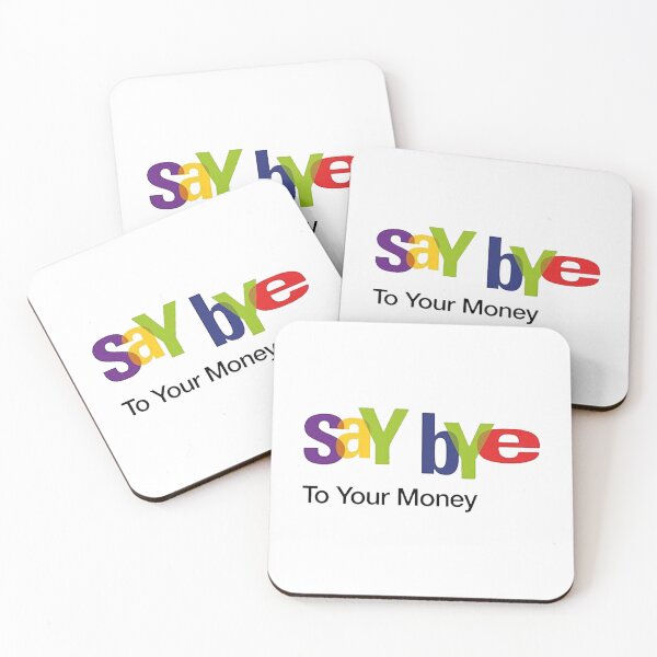 Item preview, SAY BYE - PARODY LOGO designed and sold by IncubeeWords.