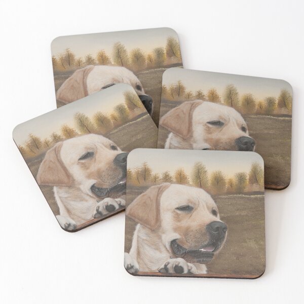 Item preview, yellow labrador retriever  designed and sold by Michelle  Oude Avenhuis.