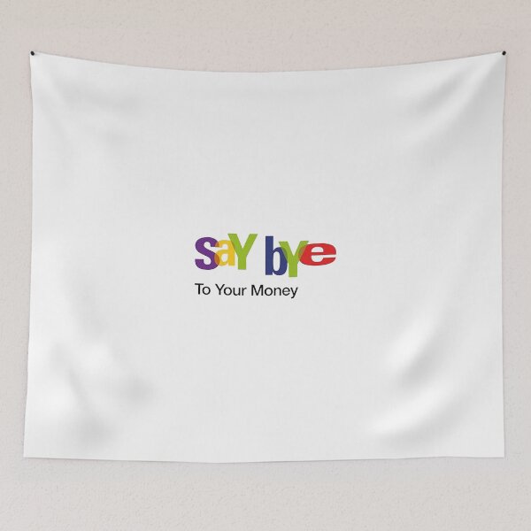 Item preview, SAY BYE - PARODY LOGO designed and sold by IncubeeWords.