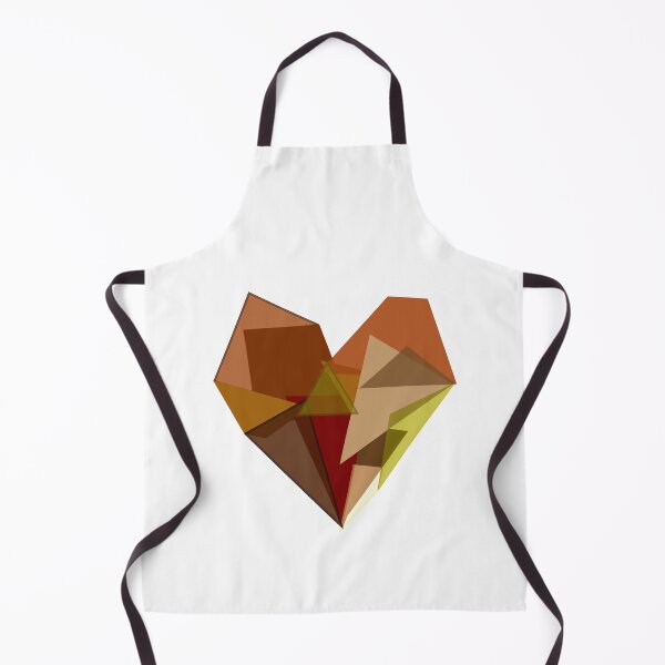 Item preview, Abstract African Art of Polygons forming a Heart designed and sold by YesYallApparel.