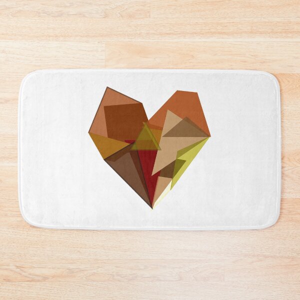 Item preview, Abstract African Art of Polygons forming a Heart  designed and sold by YesYallApparel.