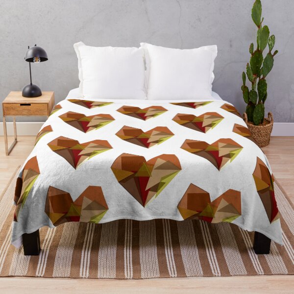 Item preview, Abstract African Art of Polygons forming a Heart designed and sold by YesYallApparel.