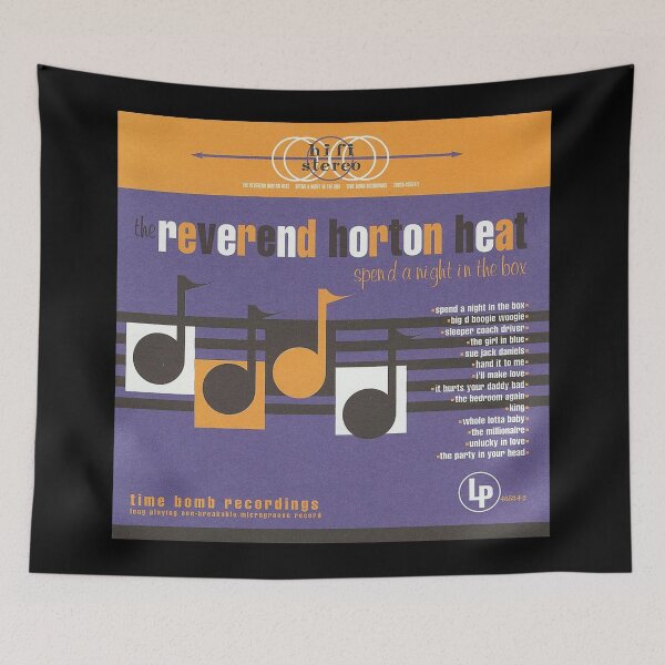 Item preview, Reverend Horton Heat spend a night in the box designed and sold by Brieanna75.