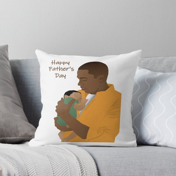 Item preview, African American father with baby, Father_s Day  designed and sold by YesYallApparel.