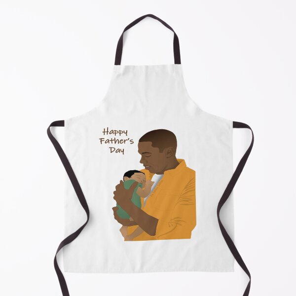 Item preview, African American father with baby, Father_s Day designed and sold by YesYallApparel.