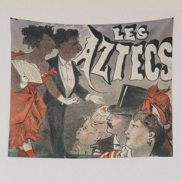 Item preview, FRASCATI LES AZTECS 1874 by Jules Cheret Vintage French Theater Poster Advertising designed and sold by retroposters.