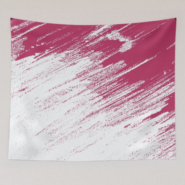 Item preview, Abstract Art White Pink  designed and sold by Tshirtstory.