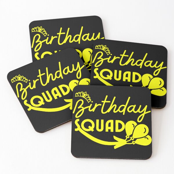 Item preview, Birthday Squad 1 - Yellow Monday designed and sold by Silpaza.
