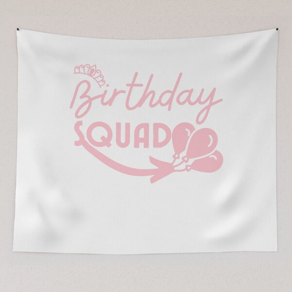 Item preview, Birthday Squad 1 - Pink Tuesday designed and sold by Silpaza.