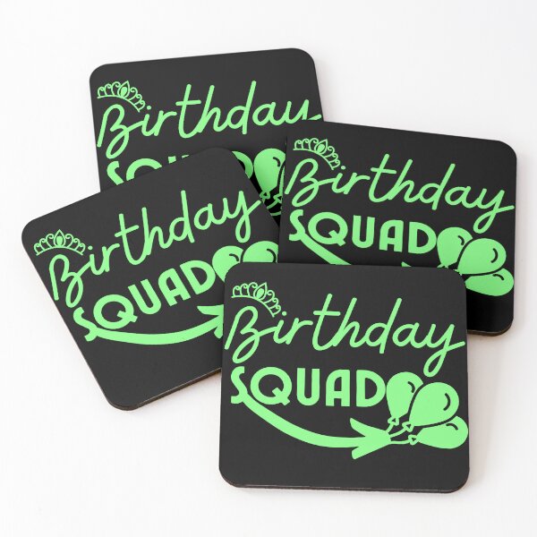 Item preview, Birthday Squad 1 - Green Wednesday designed and sold by Silpaza.
