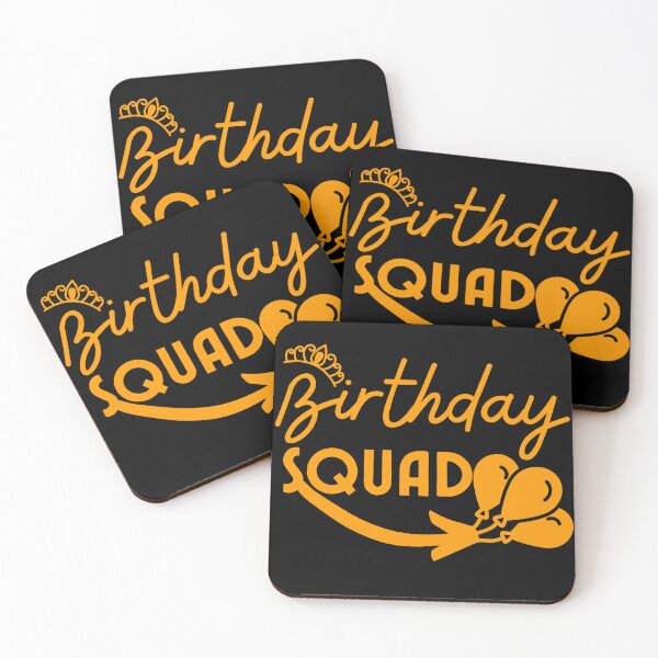 Item preview, Birthday Squad 1 - Orange Thursday designed and sold by Silpaza.
