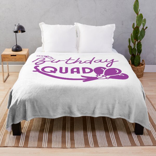 Item preview, Birthday Squad 1 - Purple Saturday designed and sold by Silpaza.