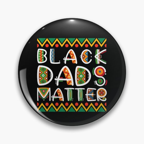 Item preview, Black Dads Matter Black History Month Pride Afro Black Dad  designed and sold by YesYallApparel.