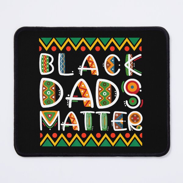 Item preview, Black Dads Matter Black History Month Pride Afro Black Dad  designed and sold by YesYallApparel.