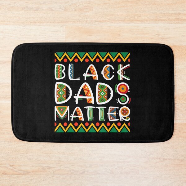 Item preview, Black Dads Matter Black History Month Pride Afro Black Dad  designed and sold by YesYallApparel.