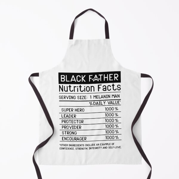 Item preview, Black Father Nutrition Facts designed and sold by YesYallApparel.
