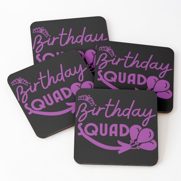 Item preview, Birthday Squad 1 - Purple Saturday designed and sold by Silpaza.