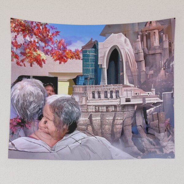 Item preview, Grandparents' Day painting designed and sold by kharamoot.