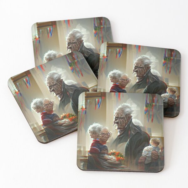 Item preview, Grandparents' Day painting designed and sold by kharamoot.