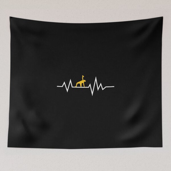 Item preview, Kettlebell Workout Weightlifting Heartbeat Essential T-Shirt designed and sold by ayeshadanaqws.