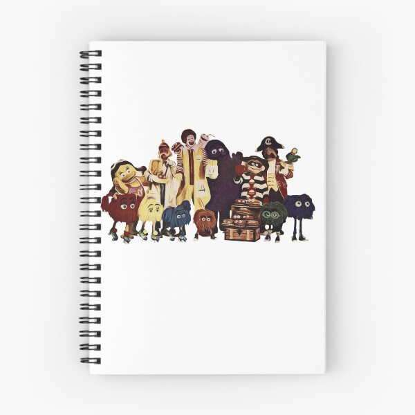Item preview, McDonalds classic characters designed and sold by RainbowRetro.