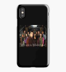 We aim to Misbehave iPhone Case