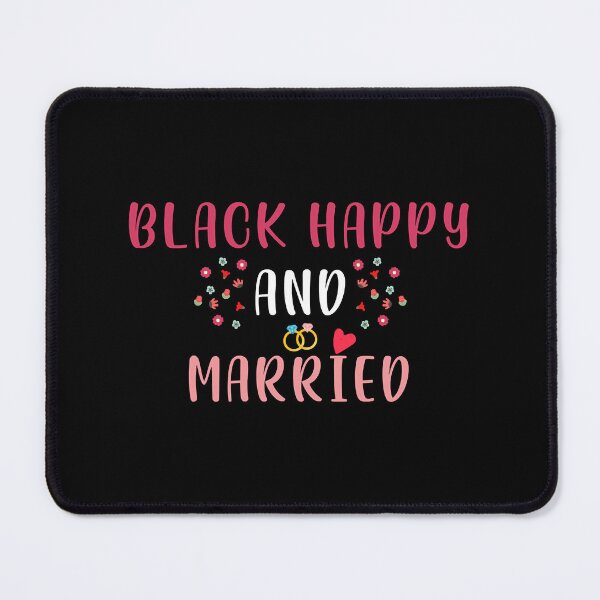 Item preview, Black Happy And Married Funny Family Xmas designed and sold by YesYallApparel.
