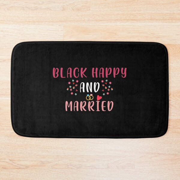 Item preview, Black Happy And Married Funny Family Xmas designed and sold by YesYallApparel.