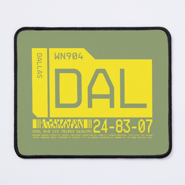 Item preview, Luggage Tag C - DAL Dallas USA designed and sold by VoodooCircus.