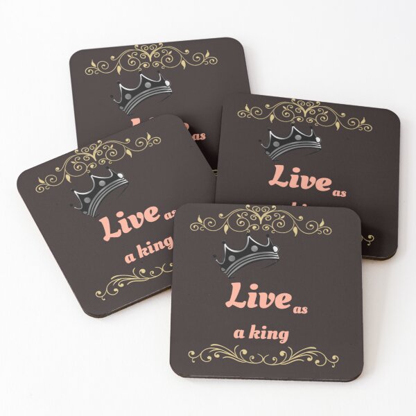 Item preview, Live as a king designed and sold by General Designer.