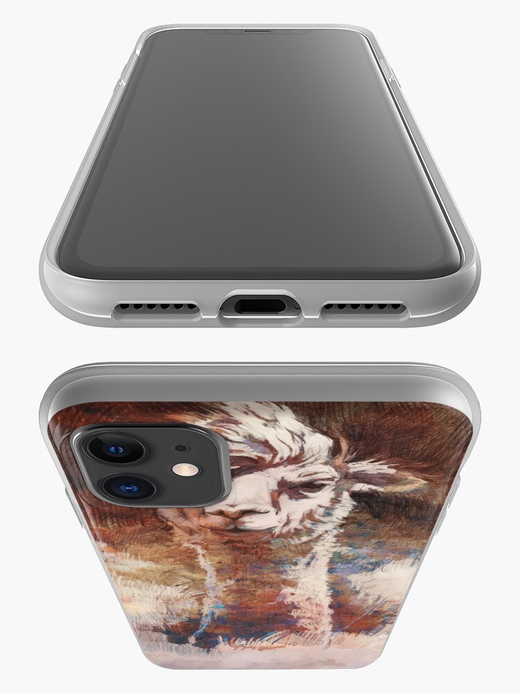 Alternative Ansicht von Artsy Llama iPhone-Hülle & Cover