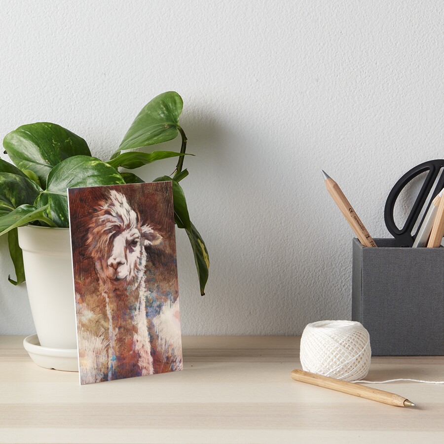 Artsy Llama Galeriedruck