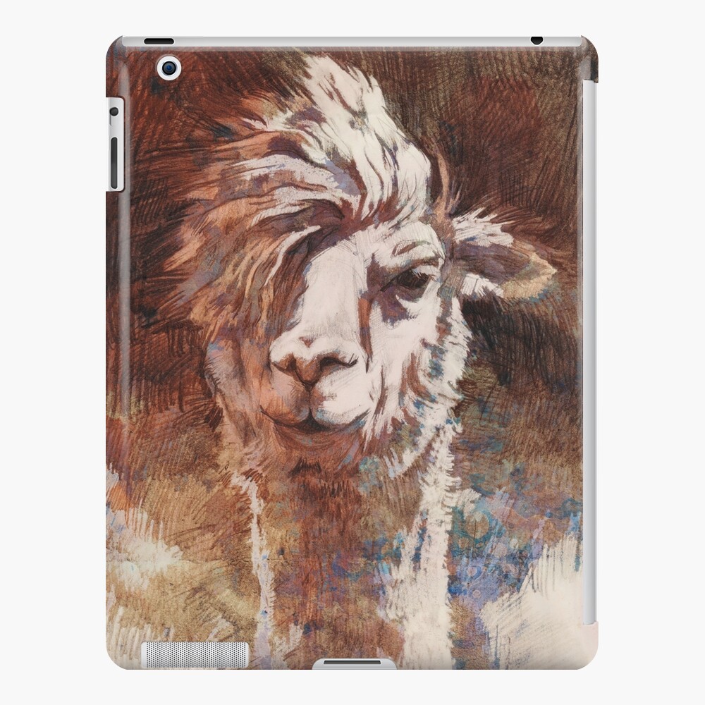 Artsy Llama iPad-Hülle & Skin