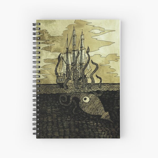 Kraken Hug Spiral Notebook