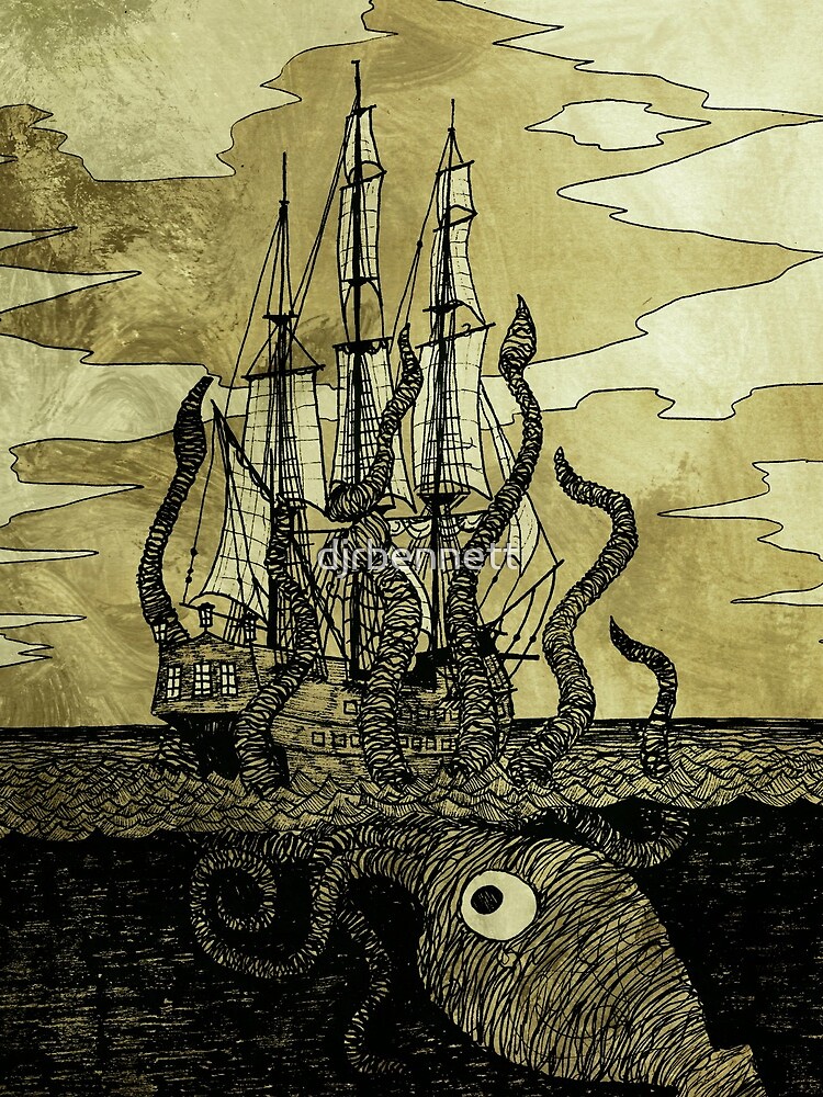Kraken Hug by djrbennett
