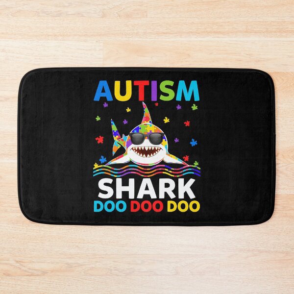 Item preview, Funny Autism Shark Doo Doo Doo Doo Puzzle Awareness Day Cute designed and sold by HaaChris-Artis.