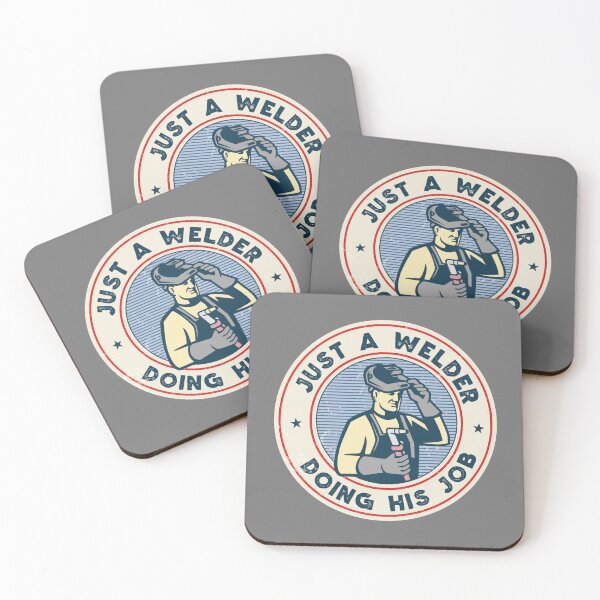 Item preview, Just a welder doing his job - blue collar welder designed and sold by fiskooriginal.