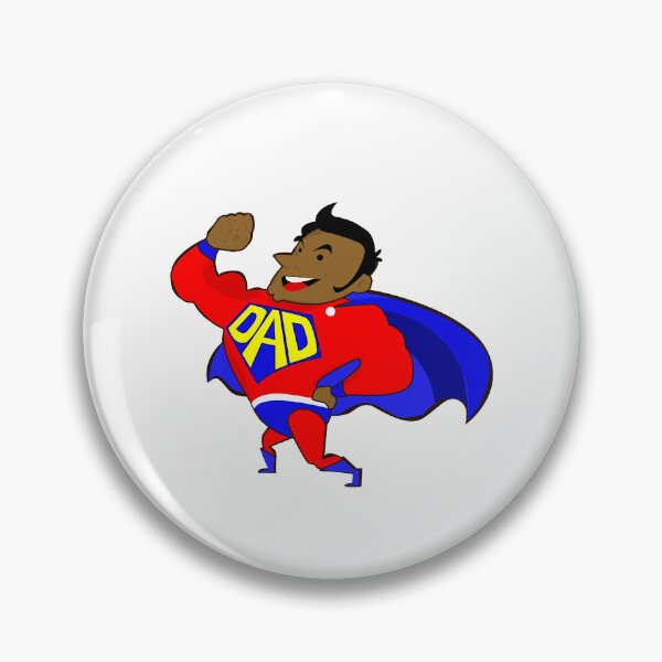 Item preview, fathers day black super dad Classic T-Shirt. designed and sold by YesYallApparel.