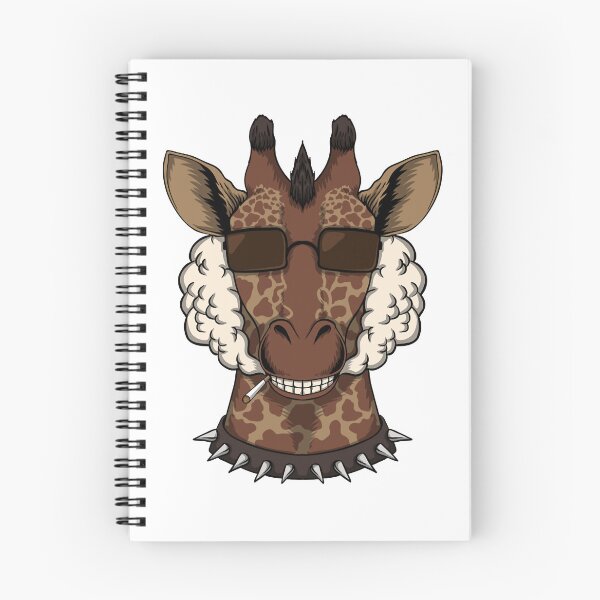 Item preview, Funny Cartoon Giraffe Head Smoke designed and sold by YesYallApparel.