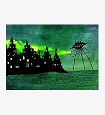 Tripod at Sea Photographic Print
