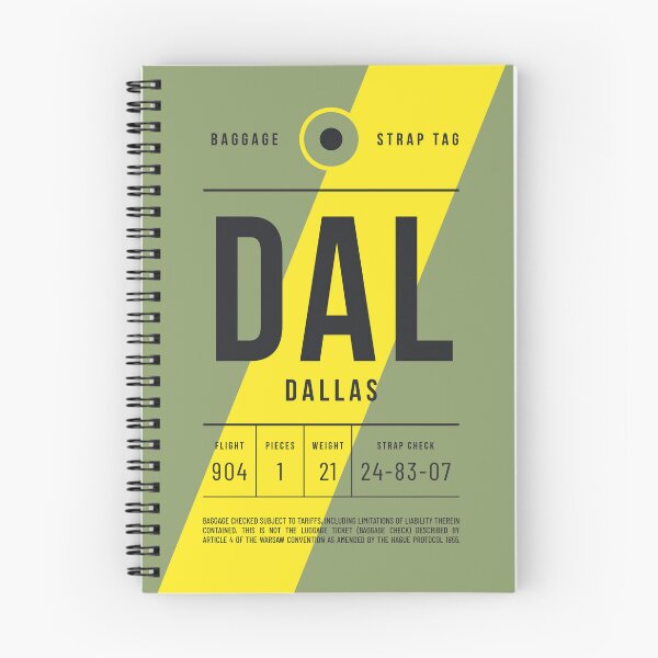 Item preview, Luggage Tag E - DAL Dallas USA designed and sold by VoodooCircus.