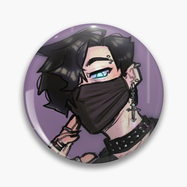 Zane Pin Pin for Sale by LessieScribbles