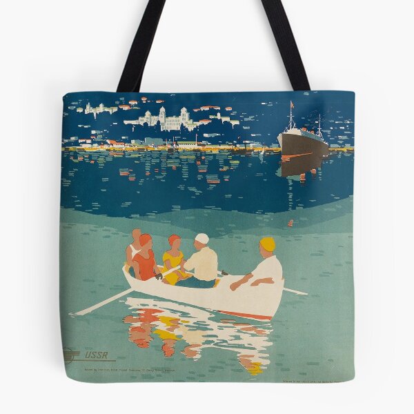 Item preview, Crimea vintage travel poster - 1930s Intourist poster designed and sold by heymate.