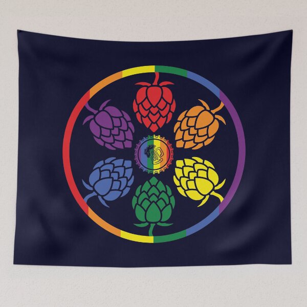 Item preview, Pride Color Wheel with Hops designed and sold by DKdesigns27.