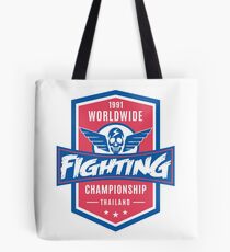 1991 Worldwide Fighting Championship Tote Bag
