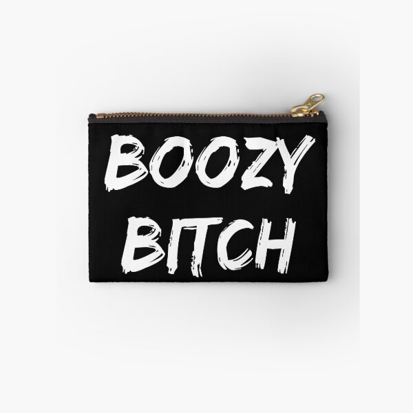 Item preview, Boozy Bitch. Funny NSFW Alcohol Drinking Quote designed and sold by That Cheeky Tee.