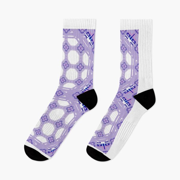 Item preview, The Violet Octagon Design in Fabric Seamless Pattern designed and sold by MyMemoriesArts.